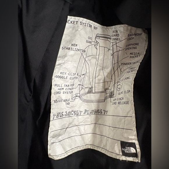 The North Face Boys Red Ski Jacket Hyvent Outer Layer Waterproof - Picture 7 of 13